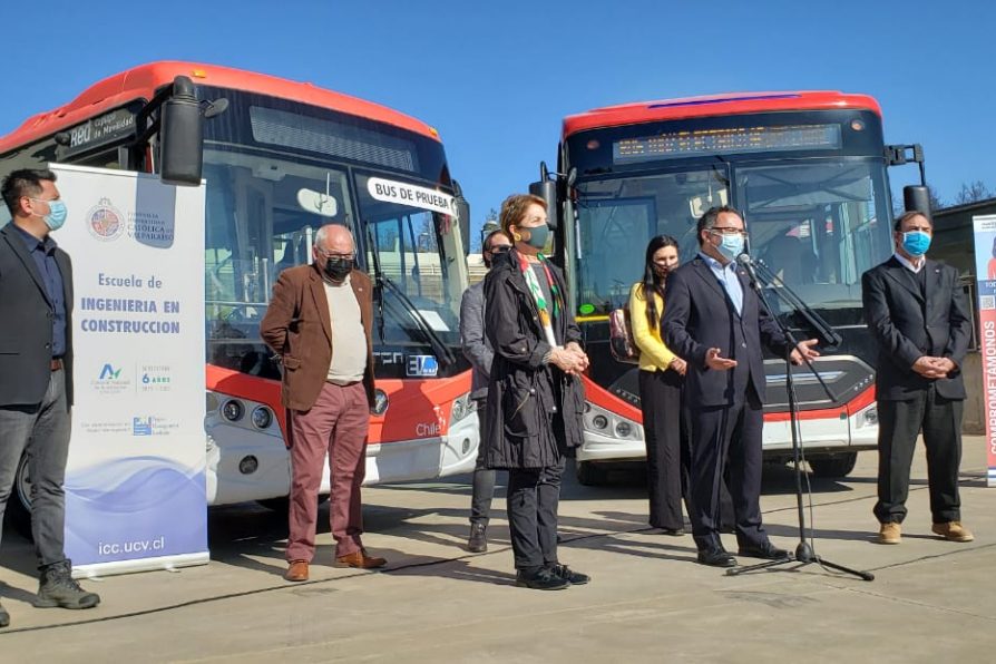 MTT anuncia concurso público para implementar buses eléctricos que unirán Curauma con sector puerto de Valparaíso