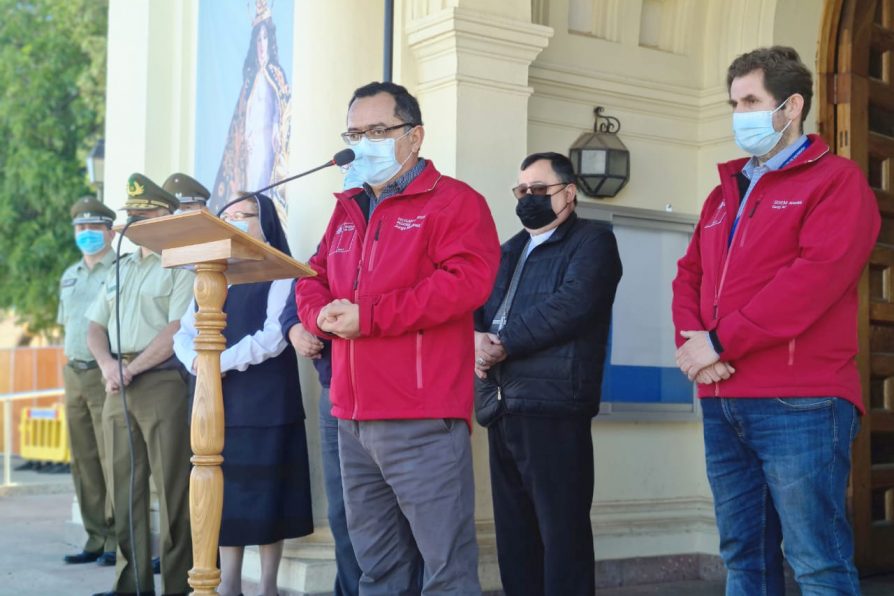 Autoridades anuncian cierre del Santuario de la Virgen de Lo Vásquez los días 7 y 8 de diciembre