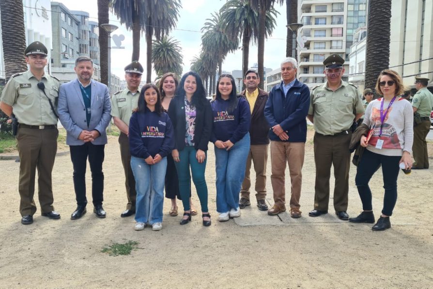 <strong>Autoridades y estudiantes universitarios entregan positivo balance de la estrategia “Valpo Estudia Segur@”</strong>