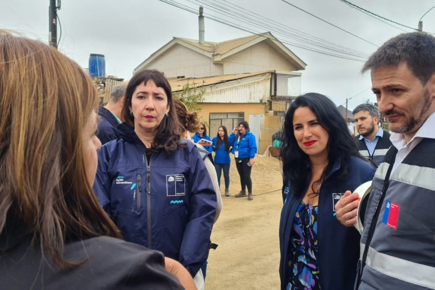 Autoridades inspeccionaron recuperación del servicio eléctrico en Viña del Mar tras megaincendio