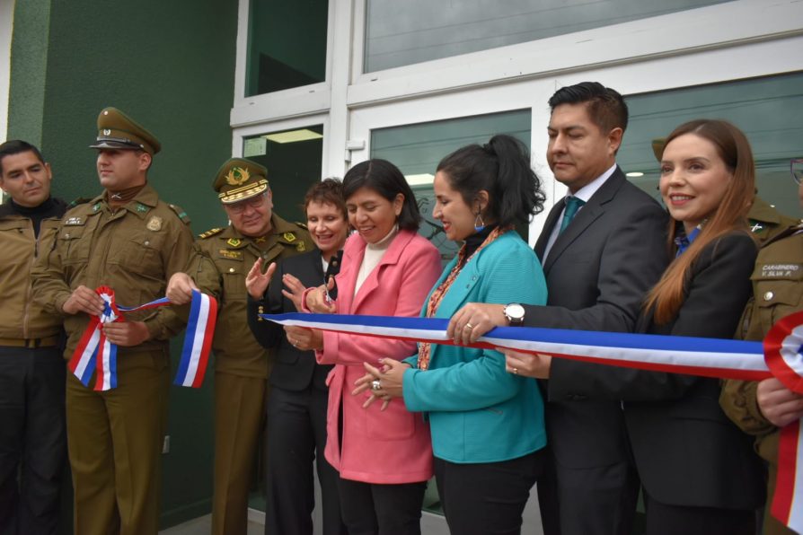 Carabineros y autoridades inauguran nueva subcomisaría cabo 2° Anselmo Tapia Silva en el belloto