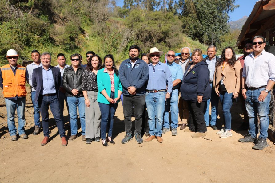 Comienzan obras de agua potable rural por casi 2 mil millones en Quillota