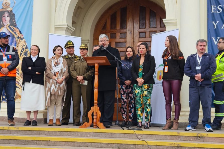 Autoridades despliegan diversos operativos para resguardar seguridad de peregrinos que asistan al Santuario de Lo Vásquez