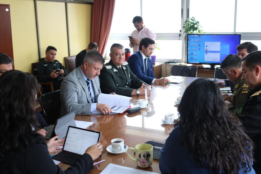 Delegación Presidencial Regional y policías fortalecerán despliegues y operativos investigativos en centros urbanos con mayor concurrencia