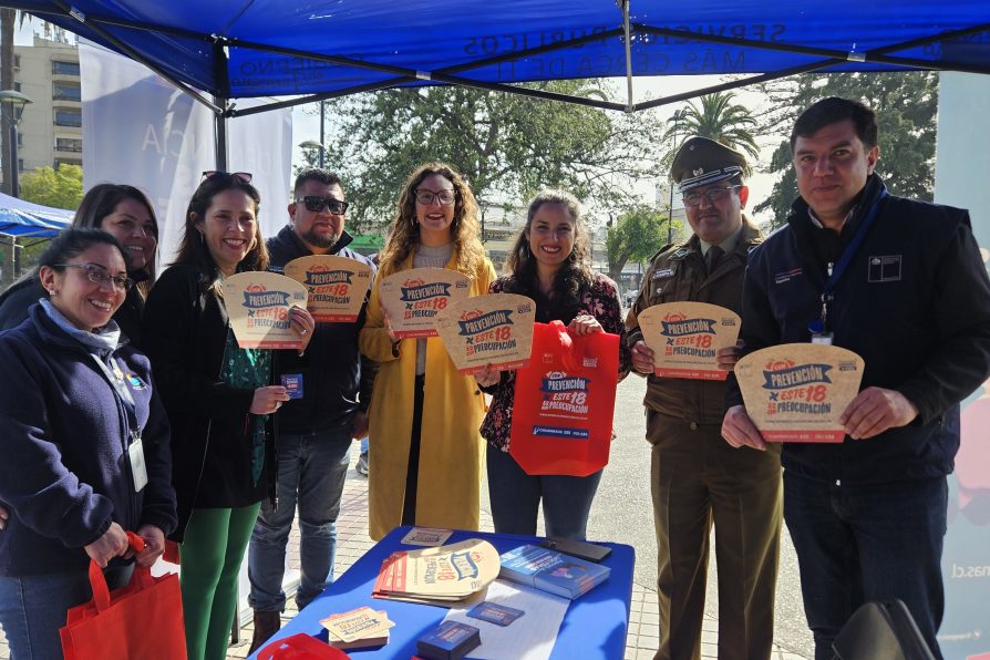 Con una Fonda Preventiva en Valparaíso, autoridades realizan llamado al autocuidado durante las Fiestas Patrias