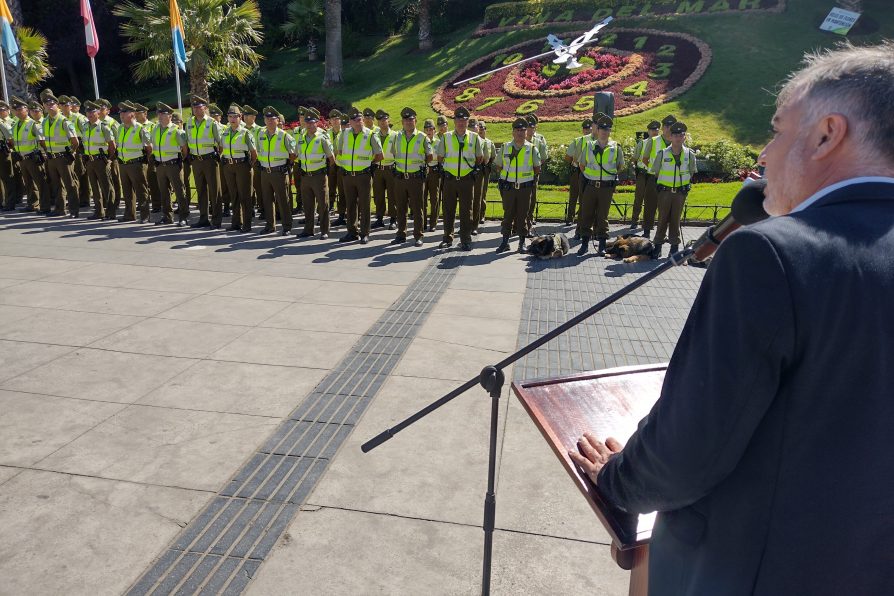 Cerca de 300 carabineros llegarán a reforzar la seguridad de la región durante el mes de febrero