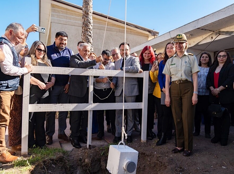 Autoridades colocan primera Piedra de nueva Subcomisaría de Carabineros de Llay Llay