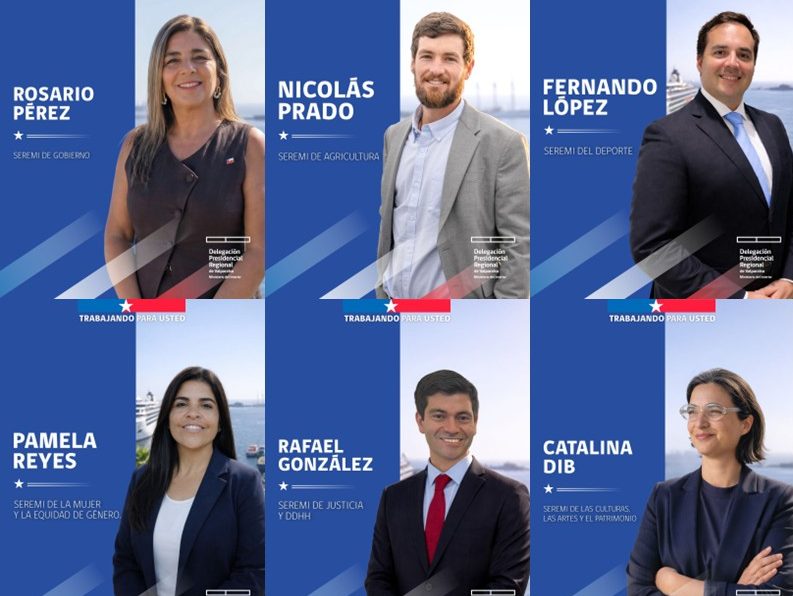 Continúan los nombramientos de seremis: Ya son 14 para la Región de Valparaíso