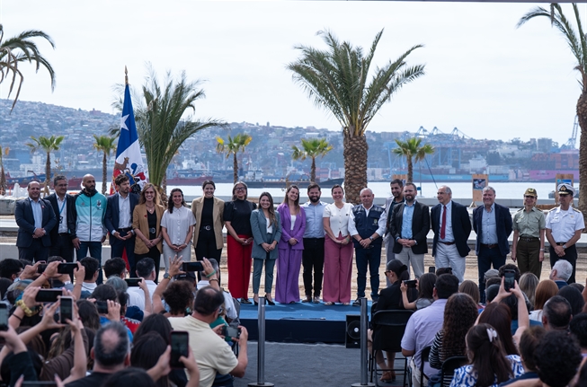 Presidente de la República, Gabriel Boric Font, encabeza visita a las obras del Parque Barón y lanzamiento de la temporada de Turismo Verano 2026