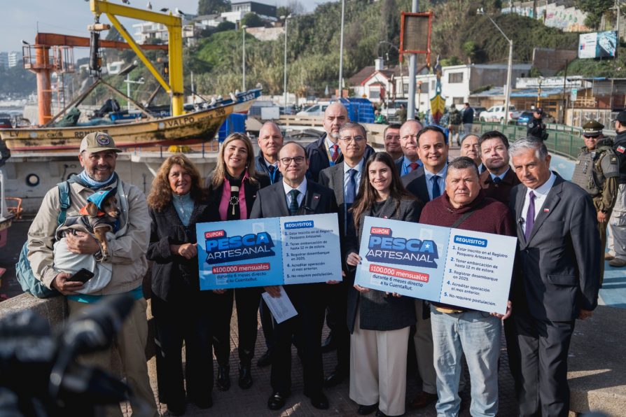 Gobierno lanza nueva medida de apoyo del Plan Chile Sale Adelante: Cupón “Pesca Artesanal”