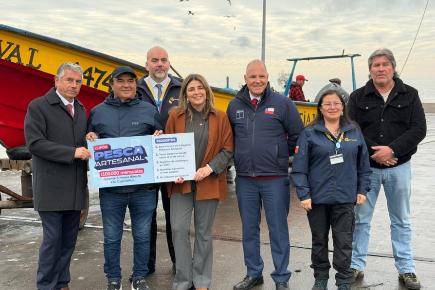 Autoridades anuncian cuarto pago del Bono Pesca: $190 millones de pesos han sido entregados en la región de Valparaíso